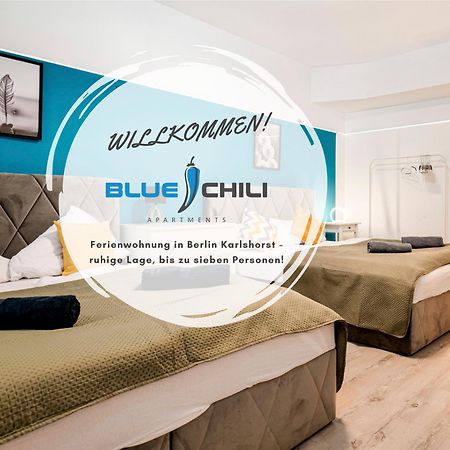 Blue Chili 31 - Stadtwohnung Fuer 7 - Modern Zentral Karlshorst Wlan Berlin Ngoại thất bức ảnh